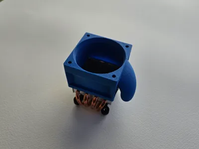 Ploppers 60mm 52PI low profile cooler fan shroud