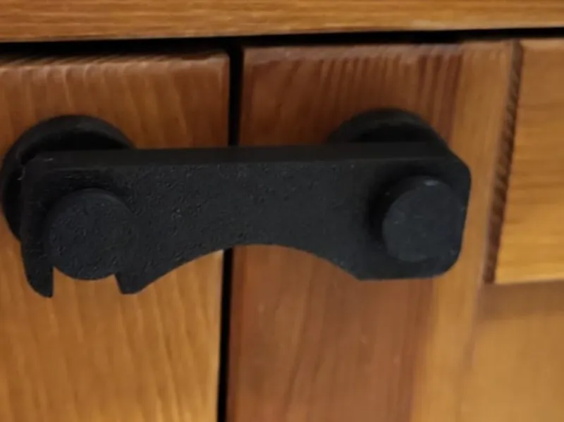 Childproofing of cabinets
