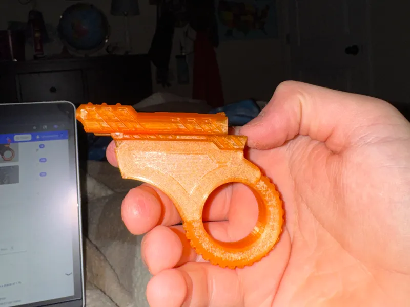fidget gun slider