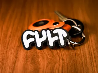 CULT Logo Keychain
