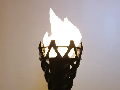 Medieval torch