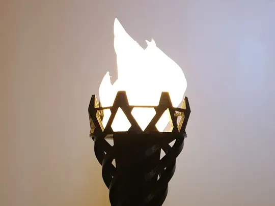 Torche médiévale