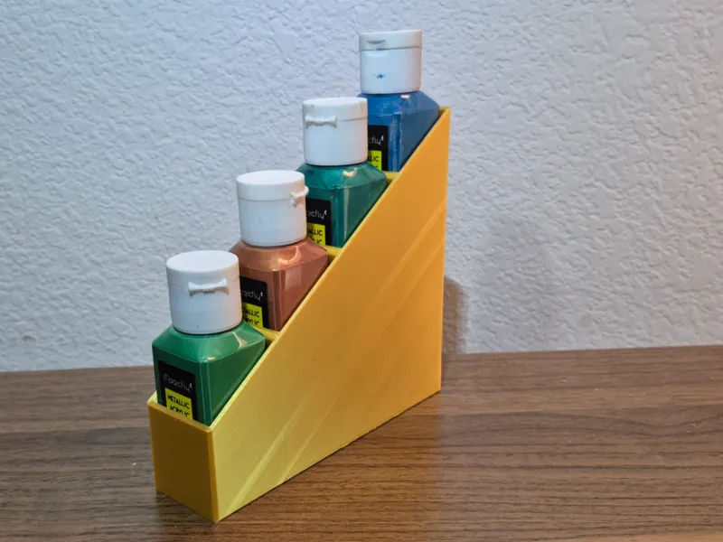 Square Paint Rack