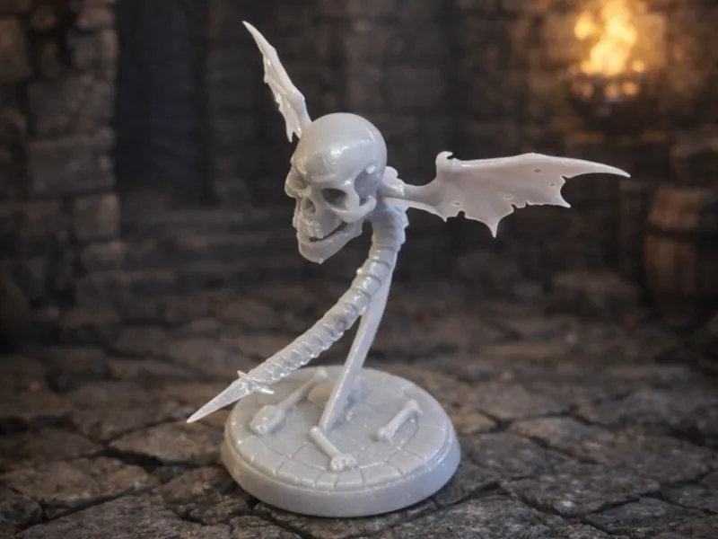 D&D Skull flier from Storm Lord's Wrath