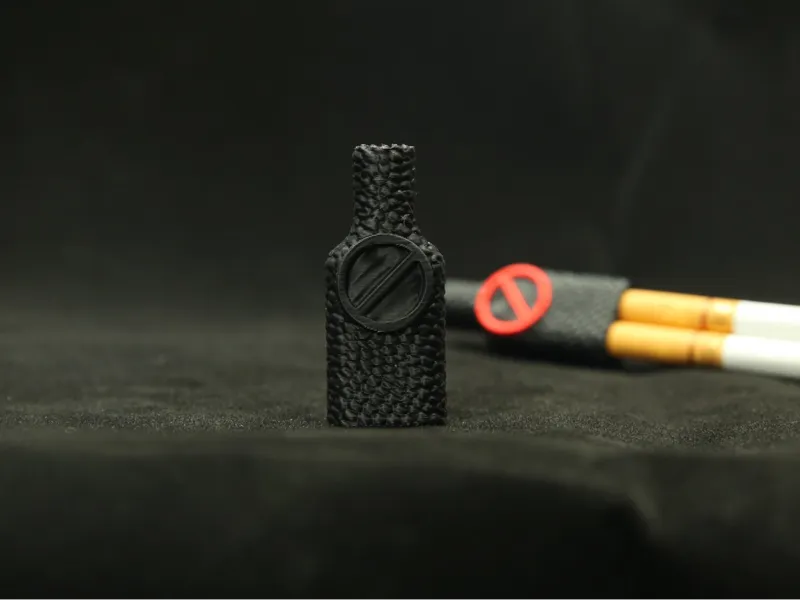 x2禁止标志 蛇纹 多色烟嘴 快乐加倍 无需支撑 快速打印 双色打印 送给你的烟友们吧