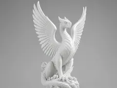 phoenix statue