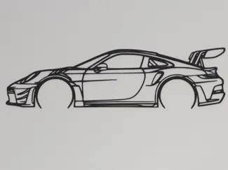Porsche 911 GT3 RS Bodykit Wall Art