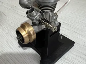 Rc nitro engine stand