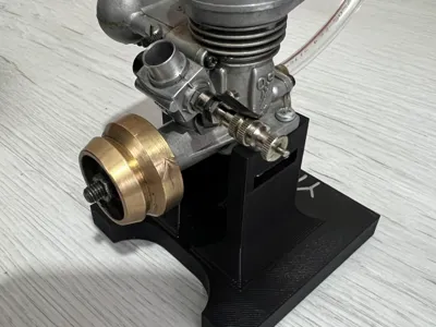 Rc nitro engine stand