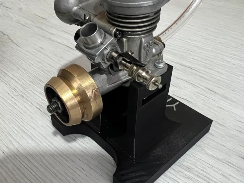 Rc nitro engine stand