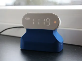 ALPSTUGA Air Quality Monitor Stand + SKADIS Mount