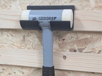 Holder French Cleat Gedore Recoilless Hammer