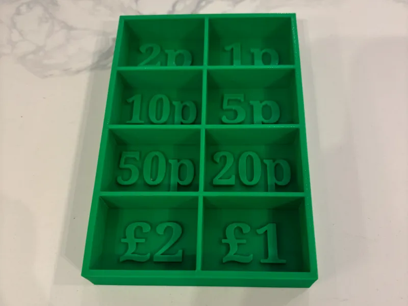 Modular coin organiser