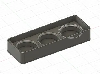 Salt, pepper and oil container