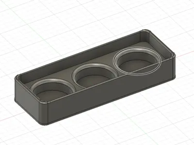 Salt, pepper and oil container