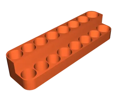 1/2" impact socket upright organizers