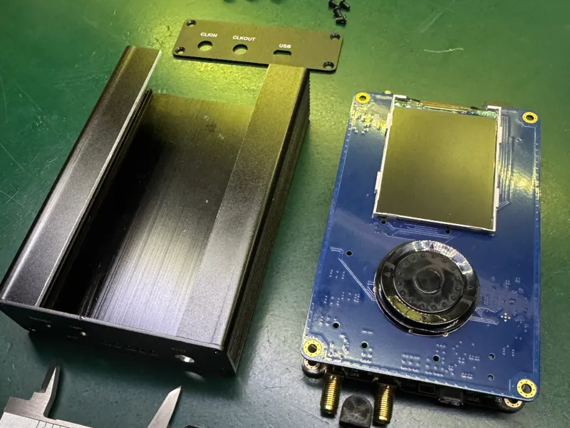 HackRF One PortaPack Front Shield (Custom Case)