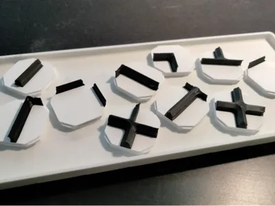 Flexible/minimal oG adaptors for horizontal GF bin