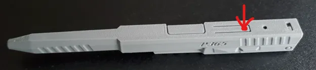 A white object on a black surface
AI-generated content may be incorrect.