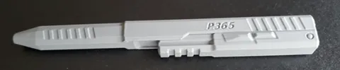 A white object on a black surface
AI-generated content may be incorrect.