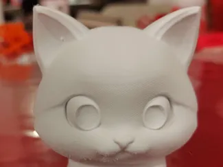Cat statue