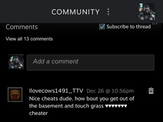 Comment