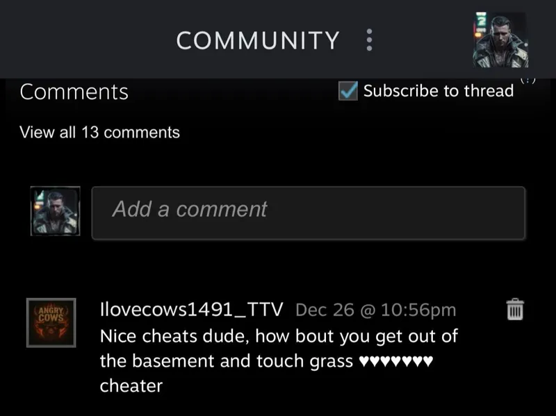 Comment