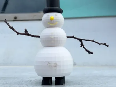 Twiggy the Snowman