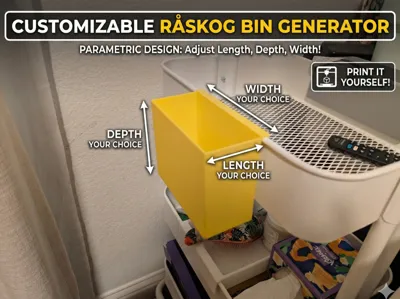 Ikea RÅSKOG Bin 
