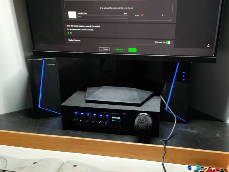 moniter riser