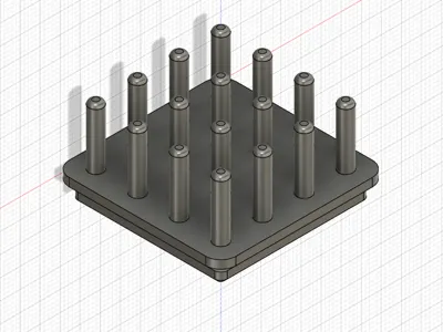 Gridfinity Solder Tip Holder