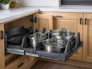 Framed Cabinet Pull-Out System
