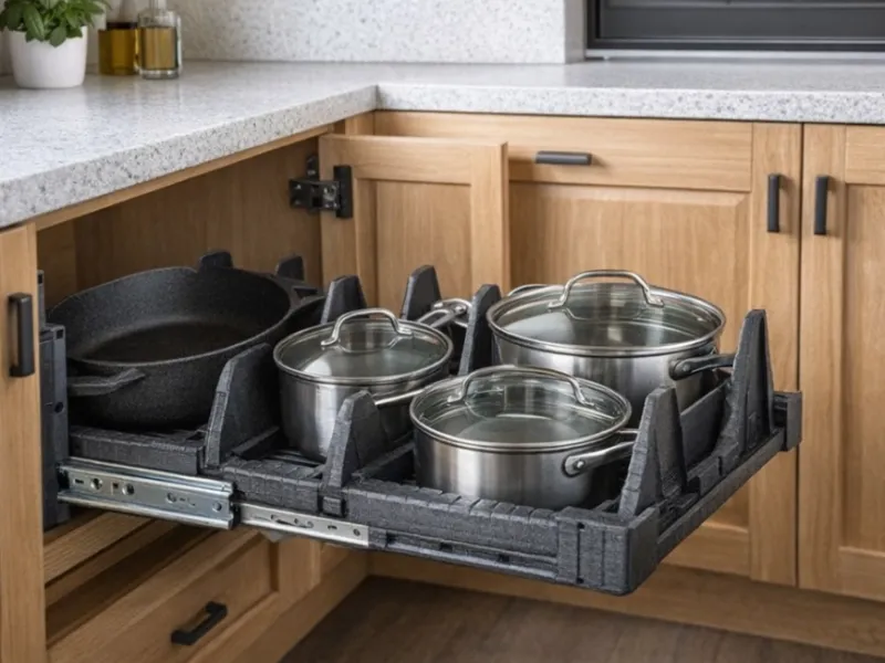 Framed Cabinet Pull-Out System