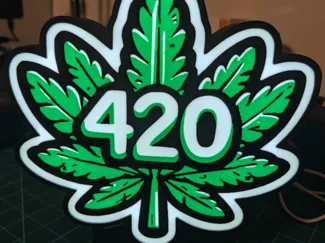 420 light box