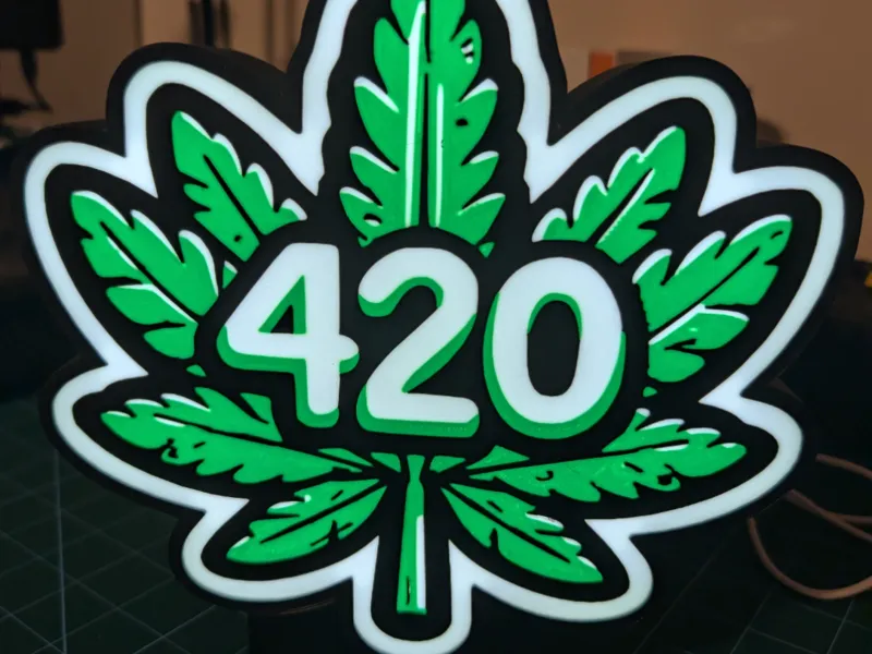 420 light box