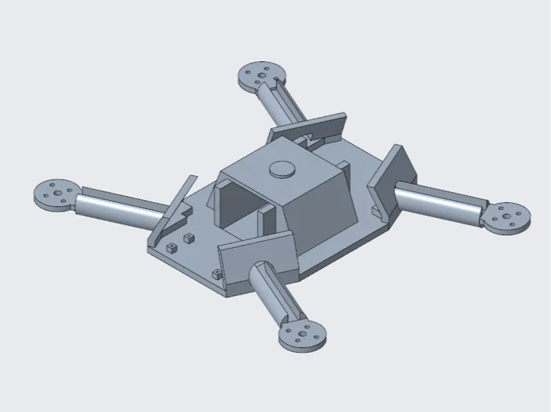 Drone Body for NANO ESP32 and RS2205 Motors