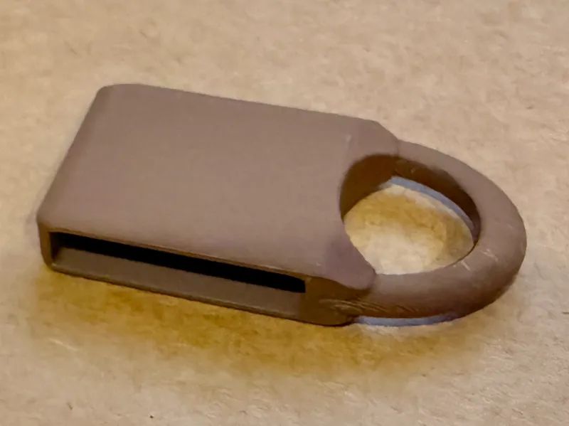 Belt clip for holding items on a carabiner