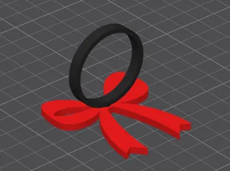 Bow Napkin Ring Holder