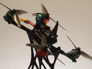 竞速机foxxer4+天线固定件