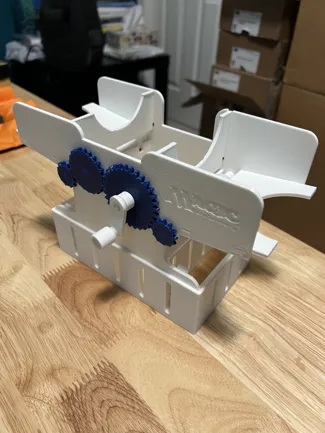 Card Shuffler for double-sleeved Magic The Gathering cards