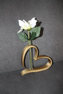 Mini Vase mit Reagenzglas