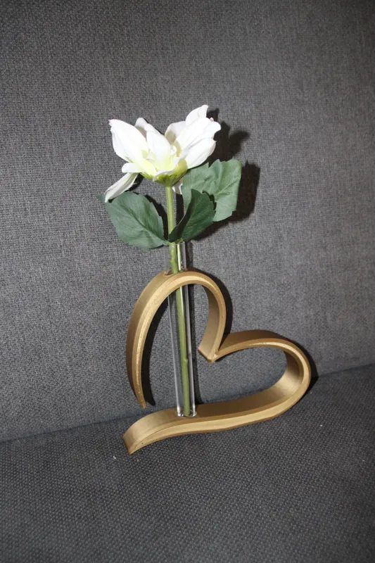 Mini Vase mit Reagenzglas