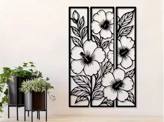 Floral Panel wall art
