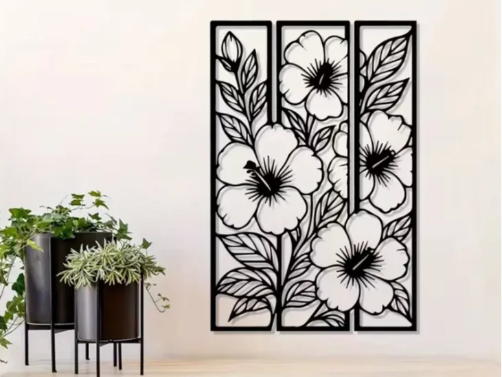 Floral Panel wall art