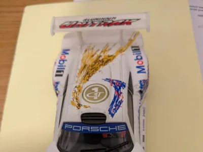 Porsche 911 GT1 Slot Car Replacement Spoiler