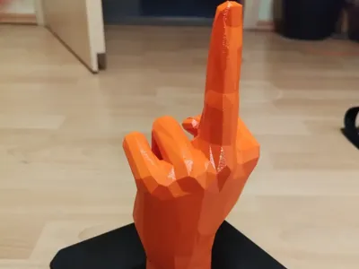 Suspended Hand