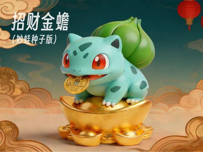 招财金蟾（妙蛙种子版）