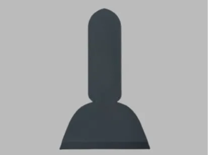Lightweight Scraper For 3D Printer