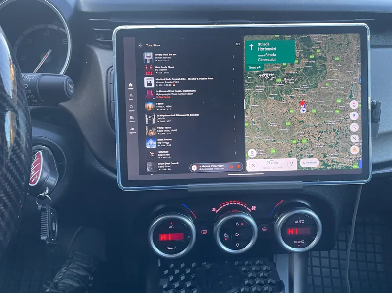 Magnetic Tablet Holder for Giulietta CD Slot Mount