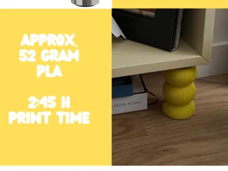 textured and easy to print cover for IKEA Ösarp 